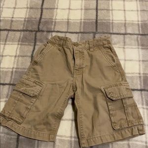 COPY - Boys khaki cargo shorts